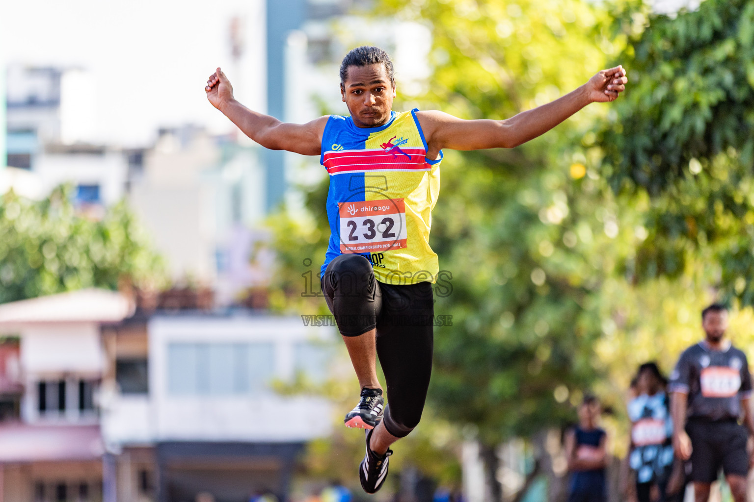 Day 1 of National Athletics Championship 2025 was held at Ekuveni Running Ground in Male', Maldives on Thursday, 14th August 2025. Photos: Areef Adam / images.mv