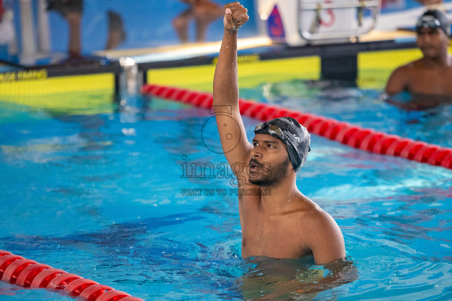 Day 4 of 20th Inter-school Swimming Competition 2024 held in Hulhumale', Maldives on Tuesday, 15th October 2024. Photos: Ismail Thoriq / images.mv