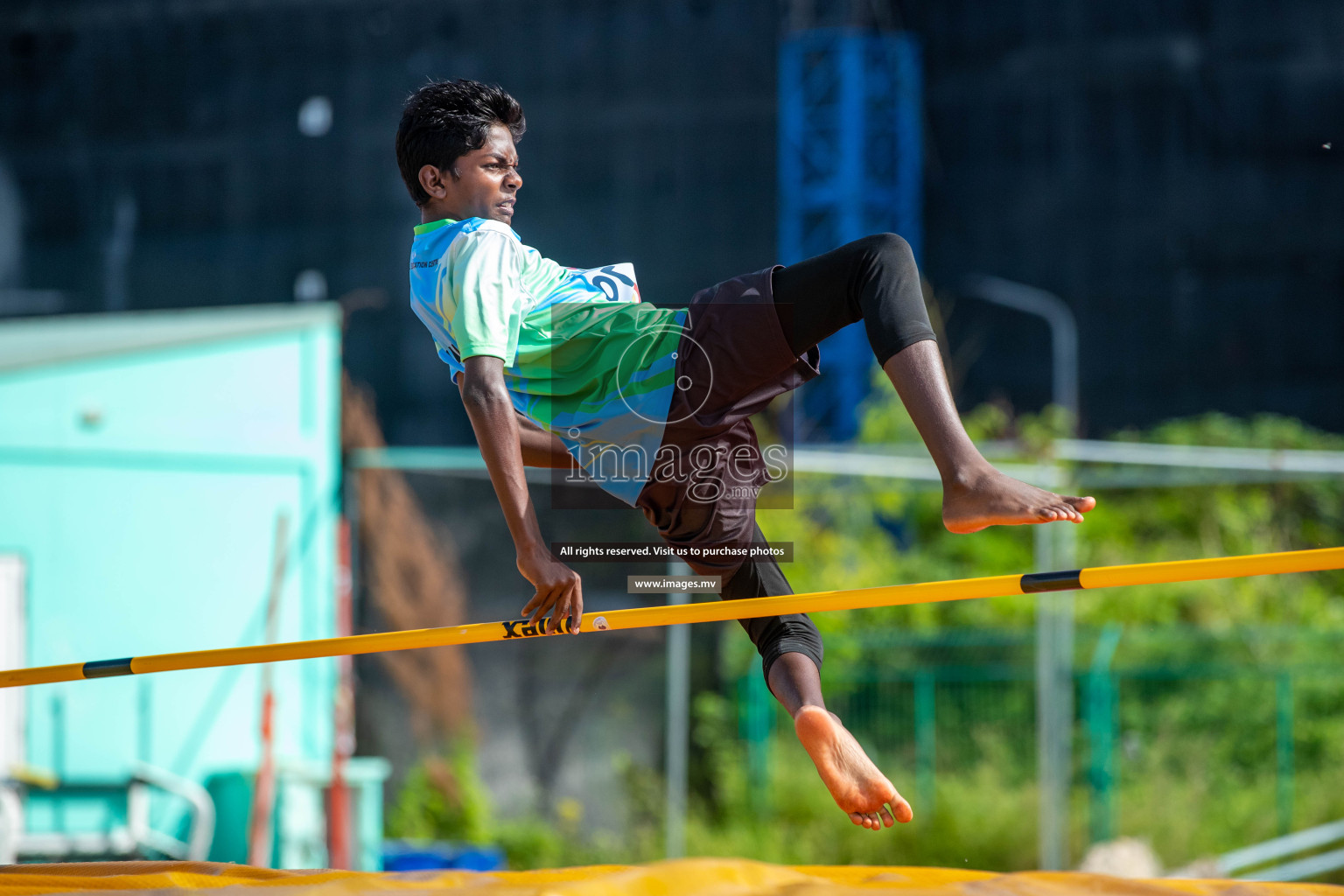 Day two of Inter School Athletics Championship 2023 was held at Hulhumale' Running Track at Hulhumale', Maldives on Sunday, 15th May 2023. Photos: Nausham Waheed / images.mv