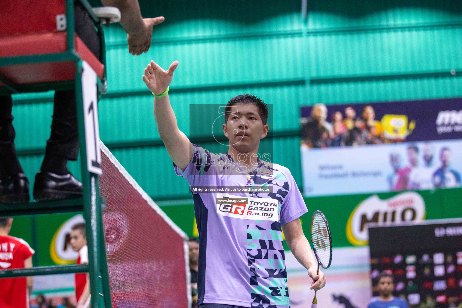 Finals of Li-Ning Maldives International Challenge 2023, was is held in Ekuveni Indoor Court, Male', Maldives on Saturday, 10th June 2023. Photos: Ismail Thoriq / images.mv