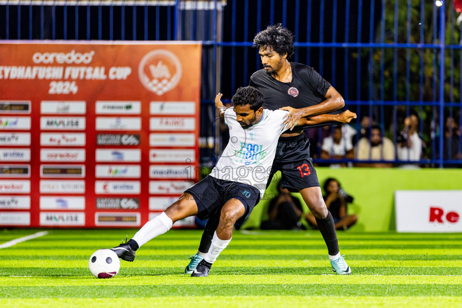 Nala Brothers vs BK Sports Club in Day 3 of Eydhafushi Futsal Cup 2024 was held on Wednesday, 10th April 2024, in B Eydhafushi, Maldives Photos: Nausham Waheed / images.mv