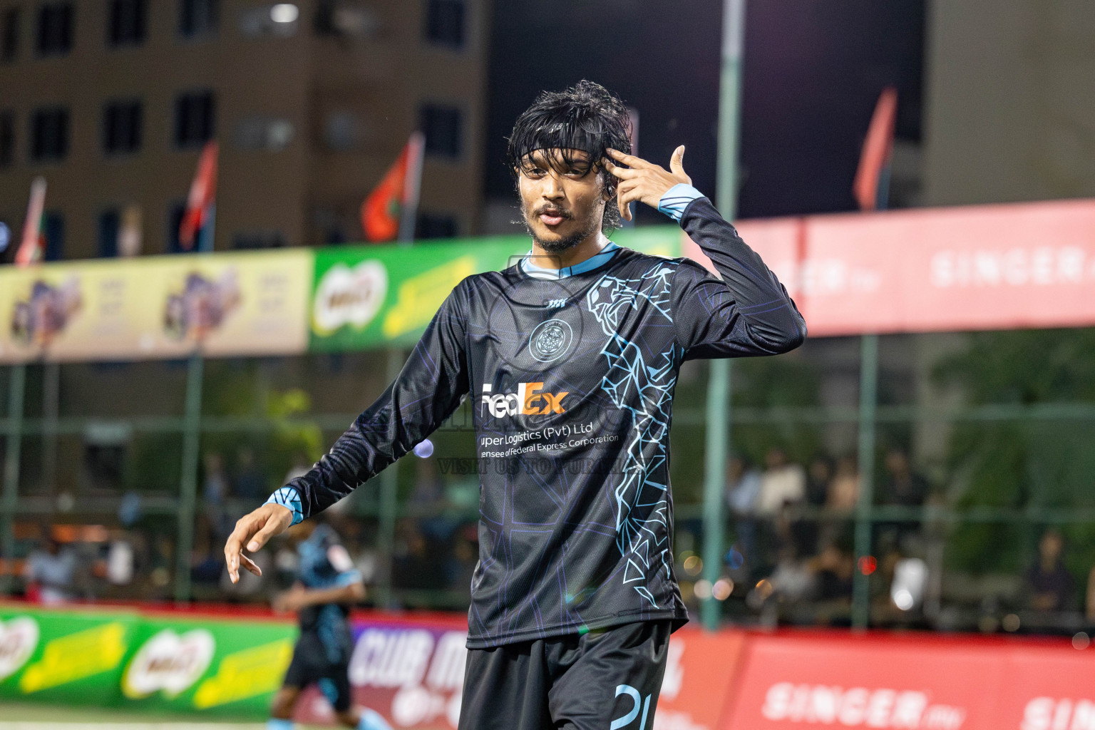 CLUB TTS vs Baros Maldives in Club Maldives Cup 2024 held in Rehendi Futsal Ground, Hulhumale', Maldives on Monday, 23rd September 2024. 
Photos: Hassan Simah / images.mv