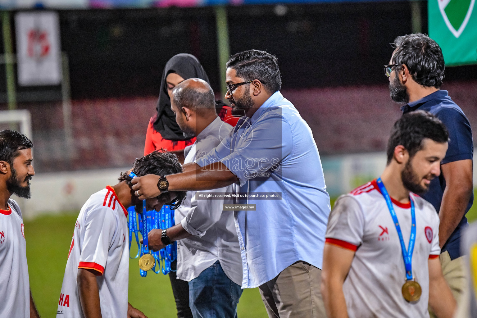 Buru Sports Club vs CLUB Teenage in the Final of 2nd Division 2022 on 17th Aug 2022, held in National Football Stadium, Male', Maldives Photos: Nausham Waheed / Images.mv