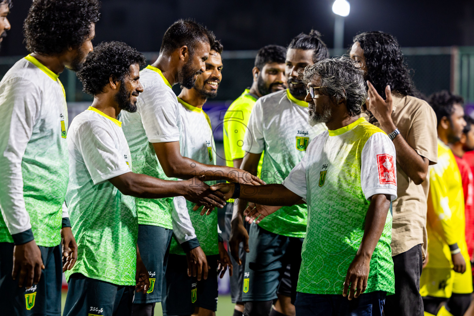 HDH Kumundhoo vs Hdh Vaikaradhoo in Day 5 of Golden Futsal Challenge 2025 on Thursday, 9th January 2025, in Hulhumale', Maldives Photos: Nausham waheed / images.mv