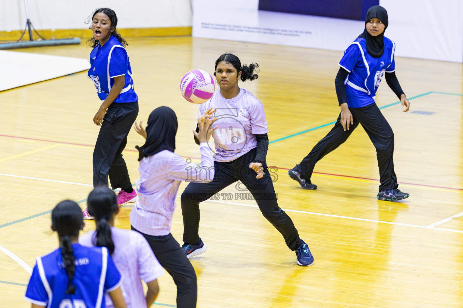 Day 11 of 26th Inter-School Netball Tournament 2025 was held in Social Center Indoor Hall on Wednesday, 29th October 2025. Photos: Areef Adam / images.mv