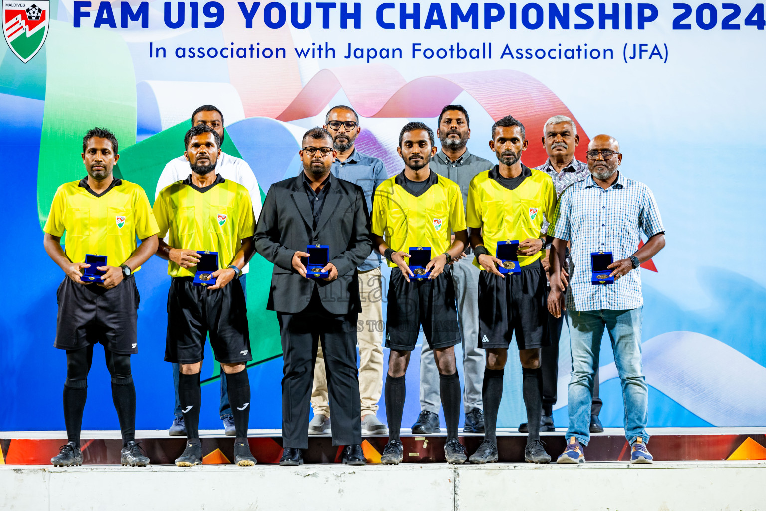 Super United Sports vs TC Sports Club in the Final of Under 19 Youth Championship 2024 was held at National Stadium in Male', Maldives on Monday, 1st July 2024. Photos: Nausham Waheed / images.mv