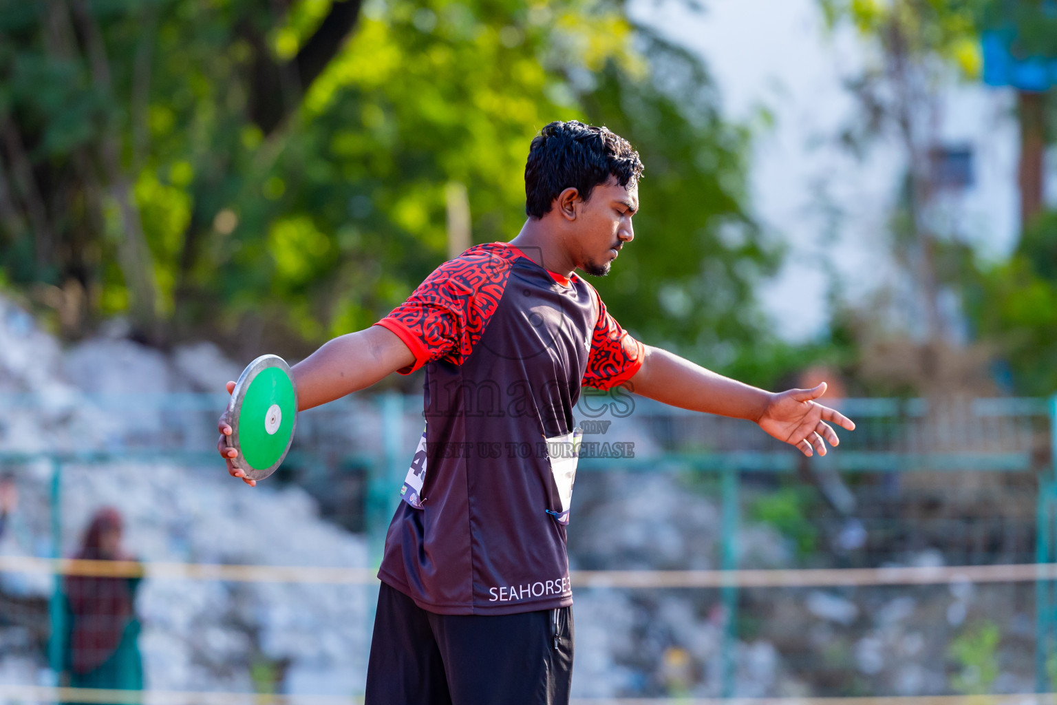 Day 5 of MWSC Interschool Athletics Championships 2024 held in Hulhumale Running Track, Hulhumale, Maldives on Wednesday, 13th November 2024. Photos by: Nausham Waheed / Images.mv