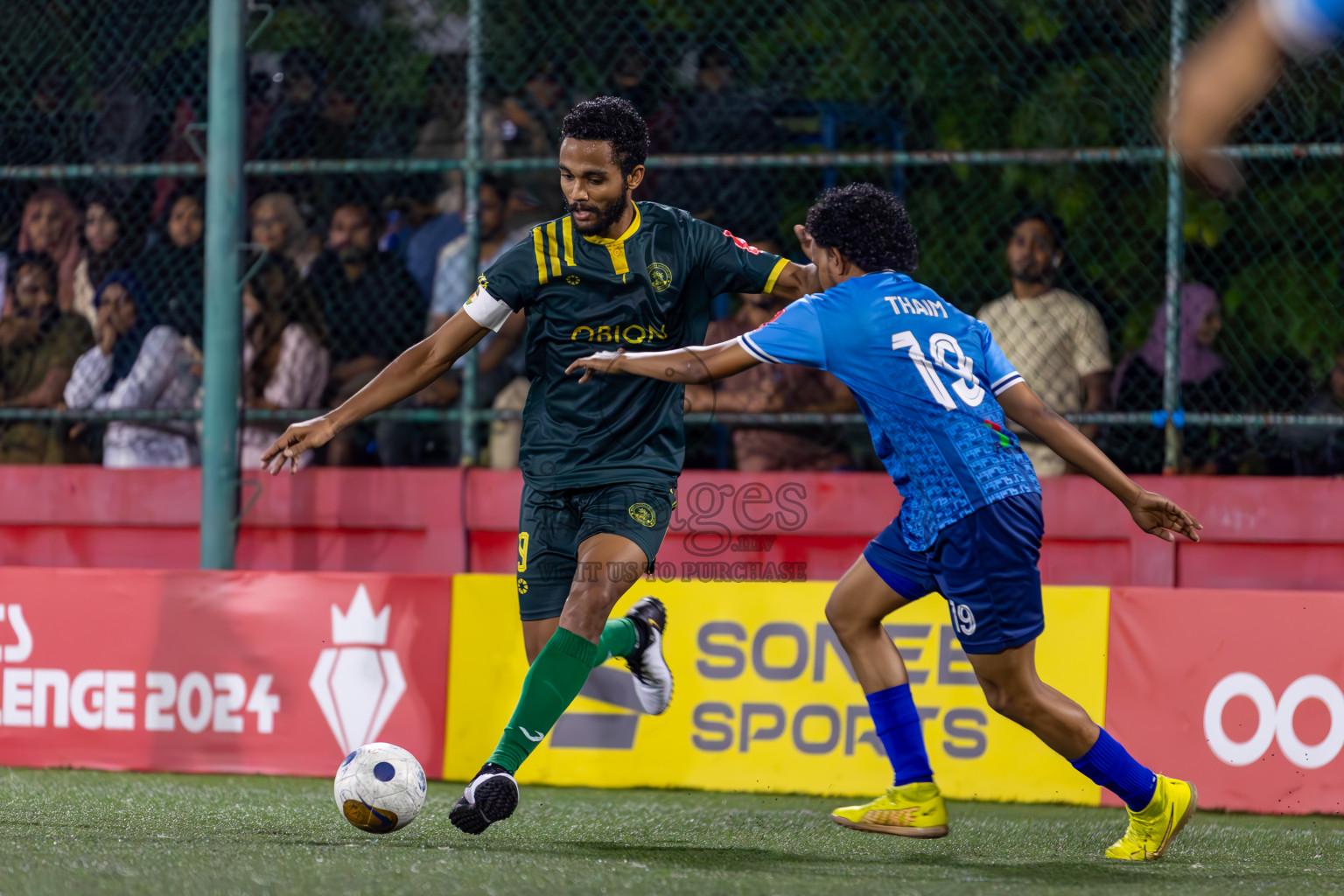 Dhandimagu vs GA Gemanafushi on Day 37 of Golden Futsal Challenge 2024 was held on Thursday, 22nd February 2024, in Hulhumale', Maldives
Photos: Ismail Thoriq / images.mv