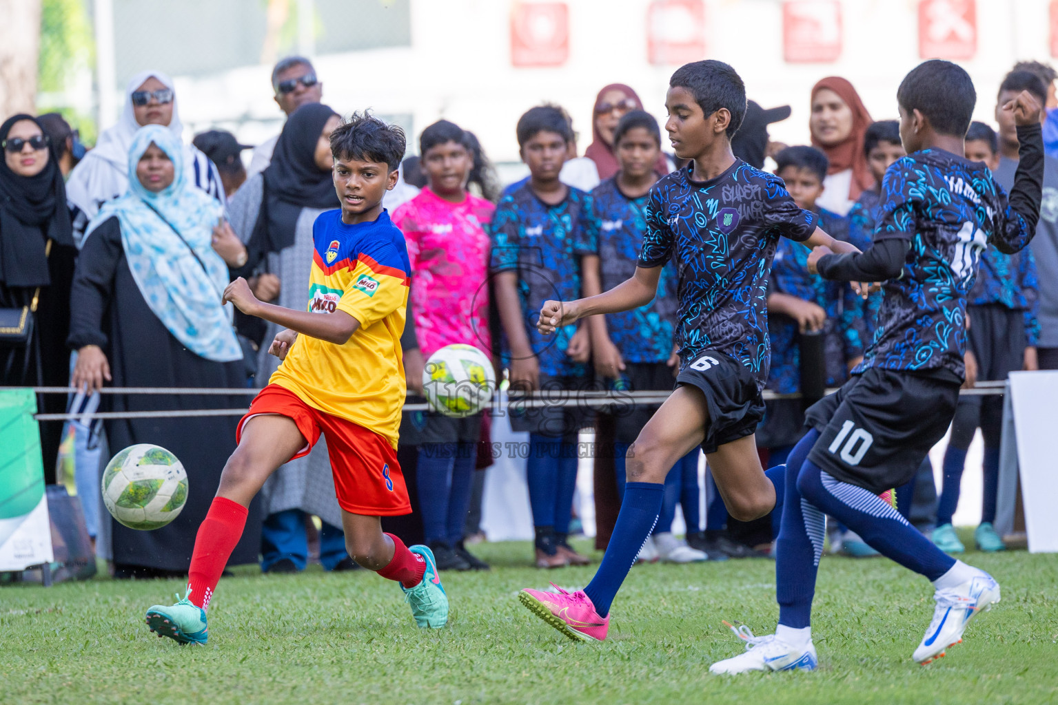 Day 1 of MILO Kids 7s Weekend 2024 held in Male, Maldives on Thursday, 17th October 2024. Photos: Shuu / images.mv