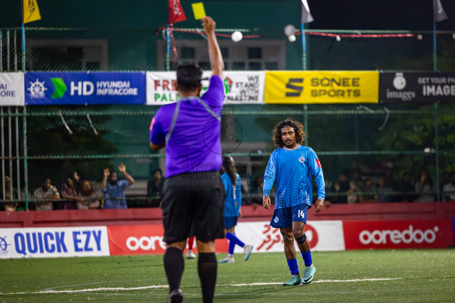 GA Dhevvadhoo vs GA Gemanafushi in Day 24 of Golden Futsal Challenge 2024 was held on Wednesday , 7th February 2024 in Hulhumale', Maldives
Photos: Ismail Thoriq / images.mv