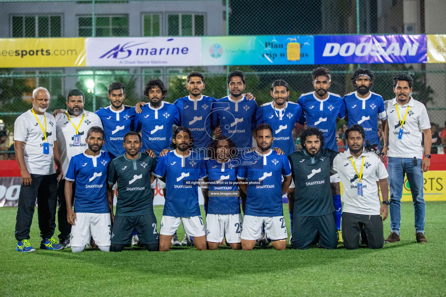 Th. Thimarafushi vs Th. Kinbidhoo in Day 12 of Golden Futsal Challenge 2023 on 16 February 2023 in Hulhumale, Male, Maldives