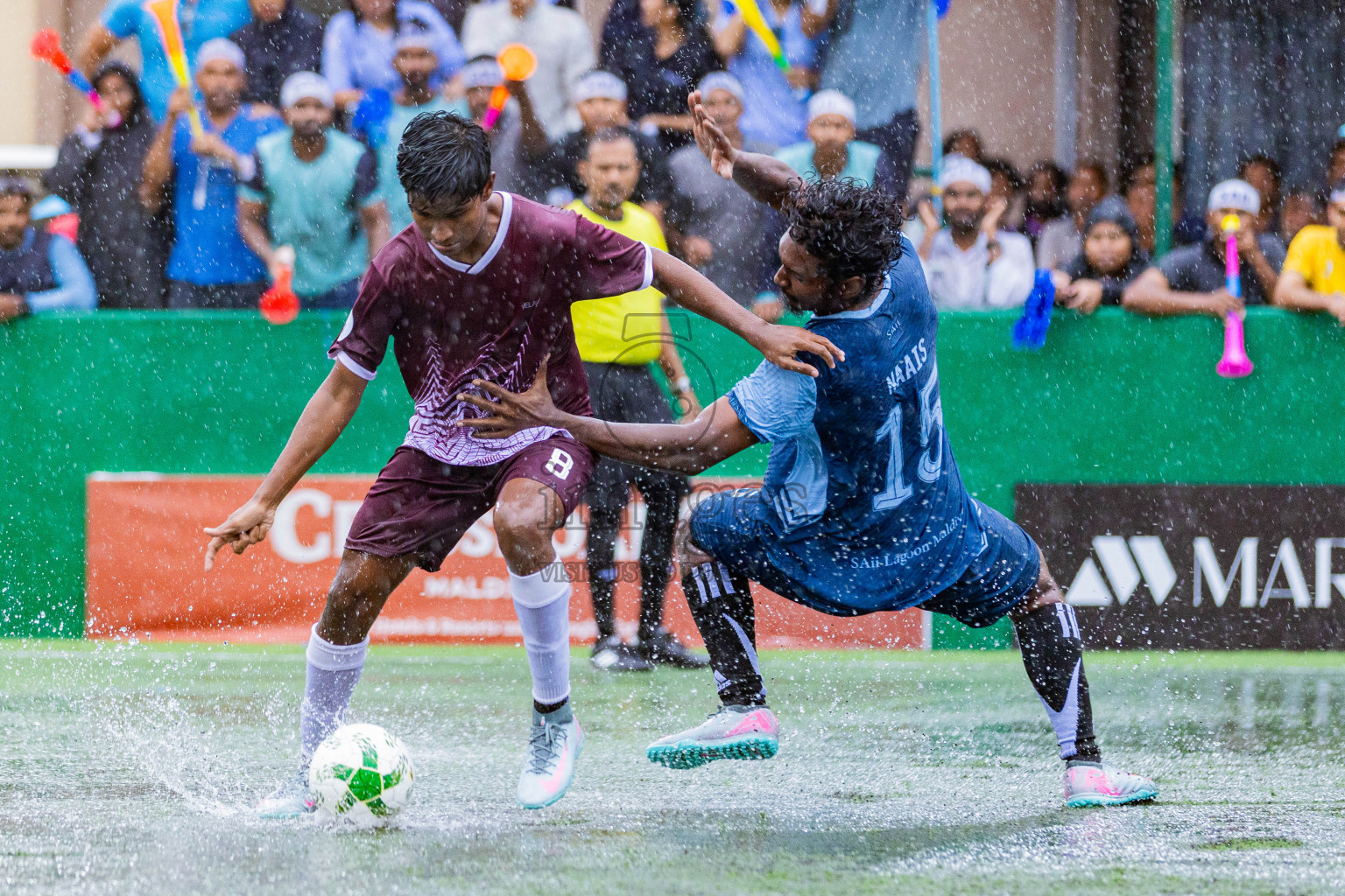SAII Lagoon vs Velassaru in Semi Finals of Resort League 2025 (South Male Zone) day 13 was held on Monday, 15th October 2025 in Crossroads's Maldives, Photos: Areef Adam / images.mv