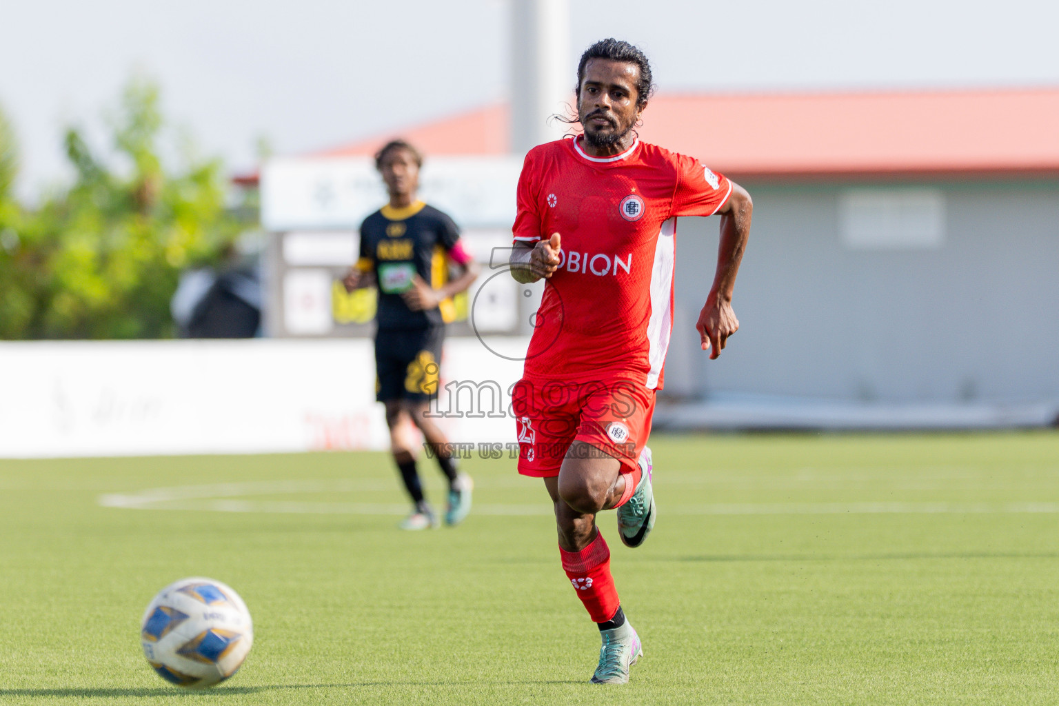 CC Sports Club VS Aajeelakah Eydhafushi FA in Day 6 of Eydhafushi Cup 2025 held in Eydhafushi Football Stadium at B. Eydhafushi, Maldives on Wednesday, 10th September 2025. Photos: Arif Rasheed / images.mv