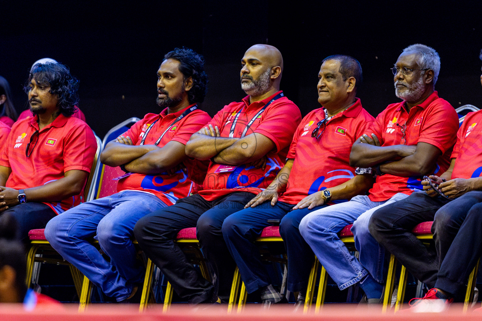 Maldives vs Bangladesh in Day 1 of Under 16 Woman's Asian Cup SABA Qualifiers 2025 was held in Social Center, Male', Maldives on 12th June 2025. Photos: Nausham Waheed / images.mv
