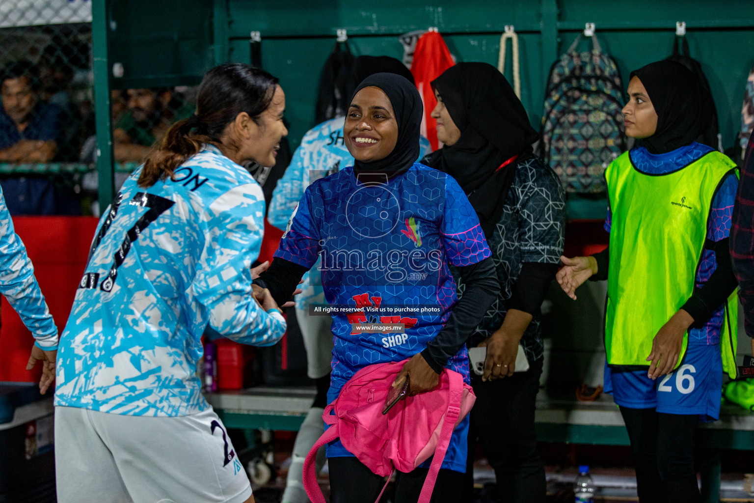 MPL vs Club MYS in Eighteen Thirty Women's Futsal Fiesta 2022 was held in Hulhumale', Maldives on Monday, 21st October 2022. Photos: Hassan Simah / images.mv