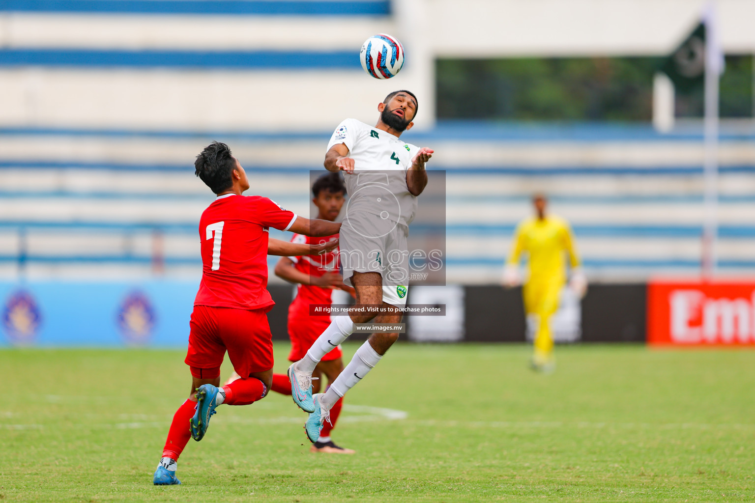 Nepal vs Pakistan in SAFF Championship 2023 held in Sree Kanteerava Stadium, Bengaluru, India, on Tuesday, 27th June 2023. Photos: Nausham Waheed, Hassan Simah / images.mv