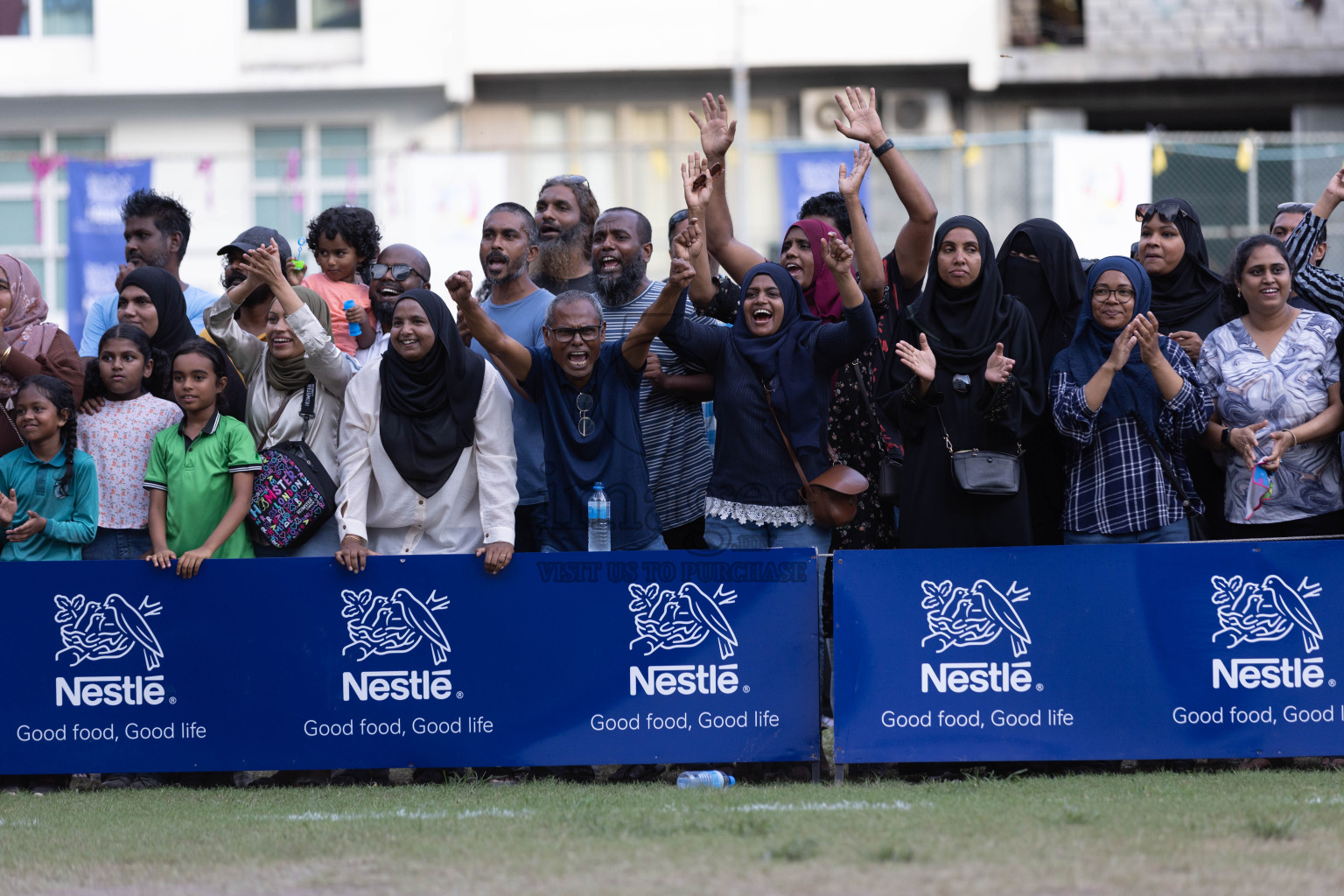 Day 3 of Nestle' Kids Netball Fiesta 2023 held in Henveyru Stadium, Male', Maldives on Saturday, 2nd December 2023. Photos by Nausham Waheed / Images.mv