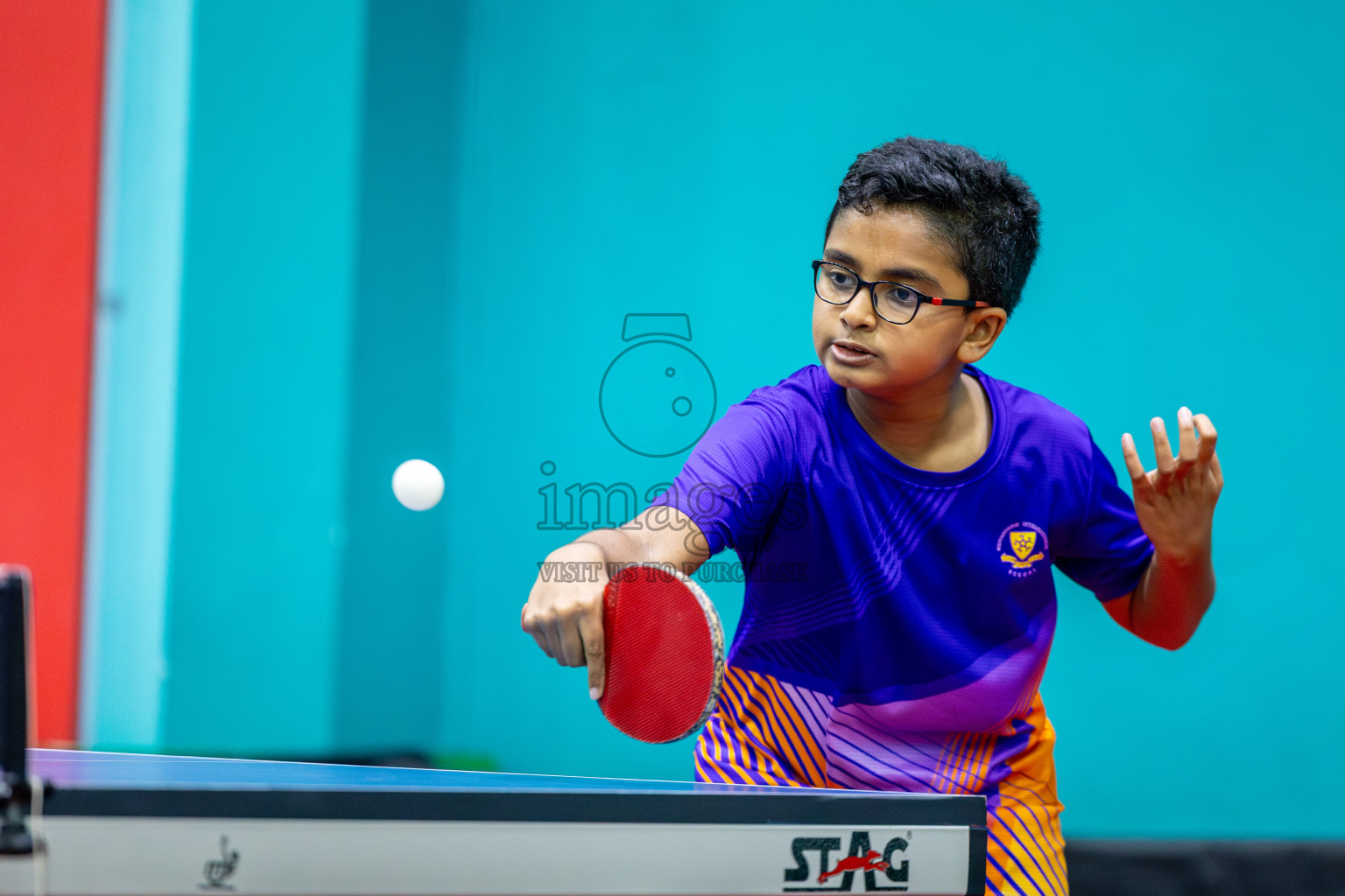 Day 2 of Interschool Table Tennis Tournament 2025 held at Male' TT Hall, Male', Maldives on Thursday, 15th May 2025. Photos By: Ismail Thoriq / images.mv