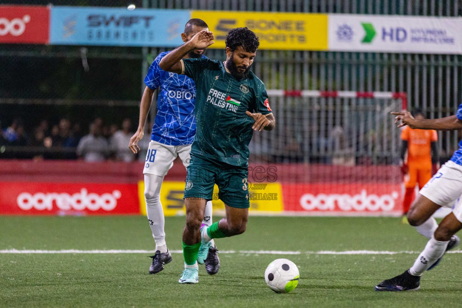 HDh Neykurendhoo vs HDh Naivaadhoo in Golden Futsal Challenge 2024 was held on Tuesday, 16th January 2024, in Hulhumale', Maldives
Photos: Ismail Thoriq / images.mv