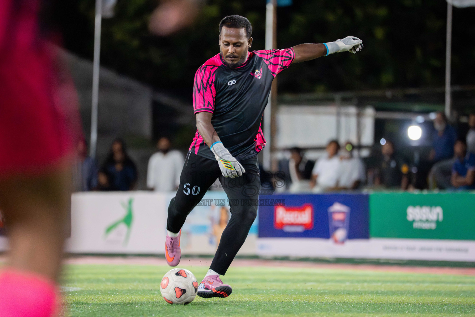 BG SC VS Goalhians in Day 3 - Fonadhoo Youth Futsal Challenge 2025 held in Fonadhoo Futsal Stadium, L. Fonadhoo, Maldives on Tuesdat, 28th October 2025 Photos: Arif Rasheed / images.mv