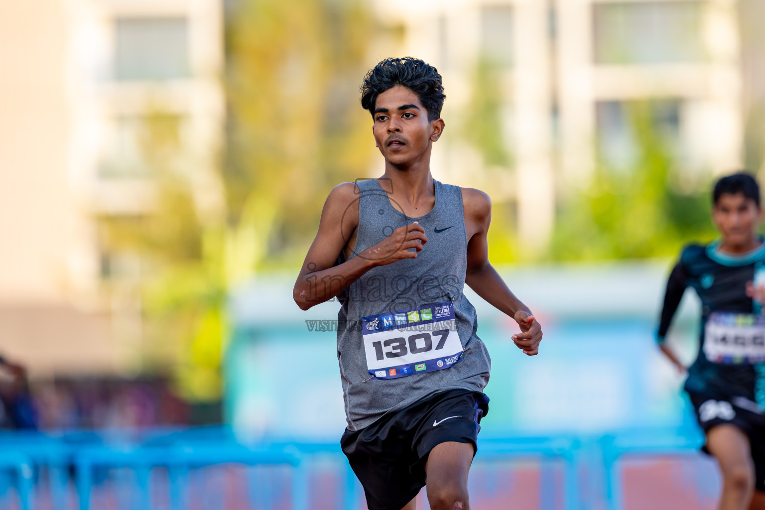 Day 4 of MWSC Interschool Athletics Championships 2024 held in Hulhumale Running Track, Hulhumale, Maldives on Tuesday, 12th November 2024. Photos by: Nausham Waheed / Images.mv