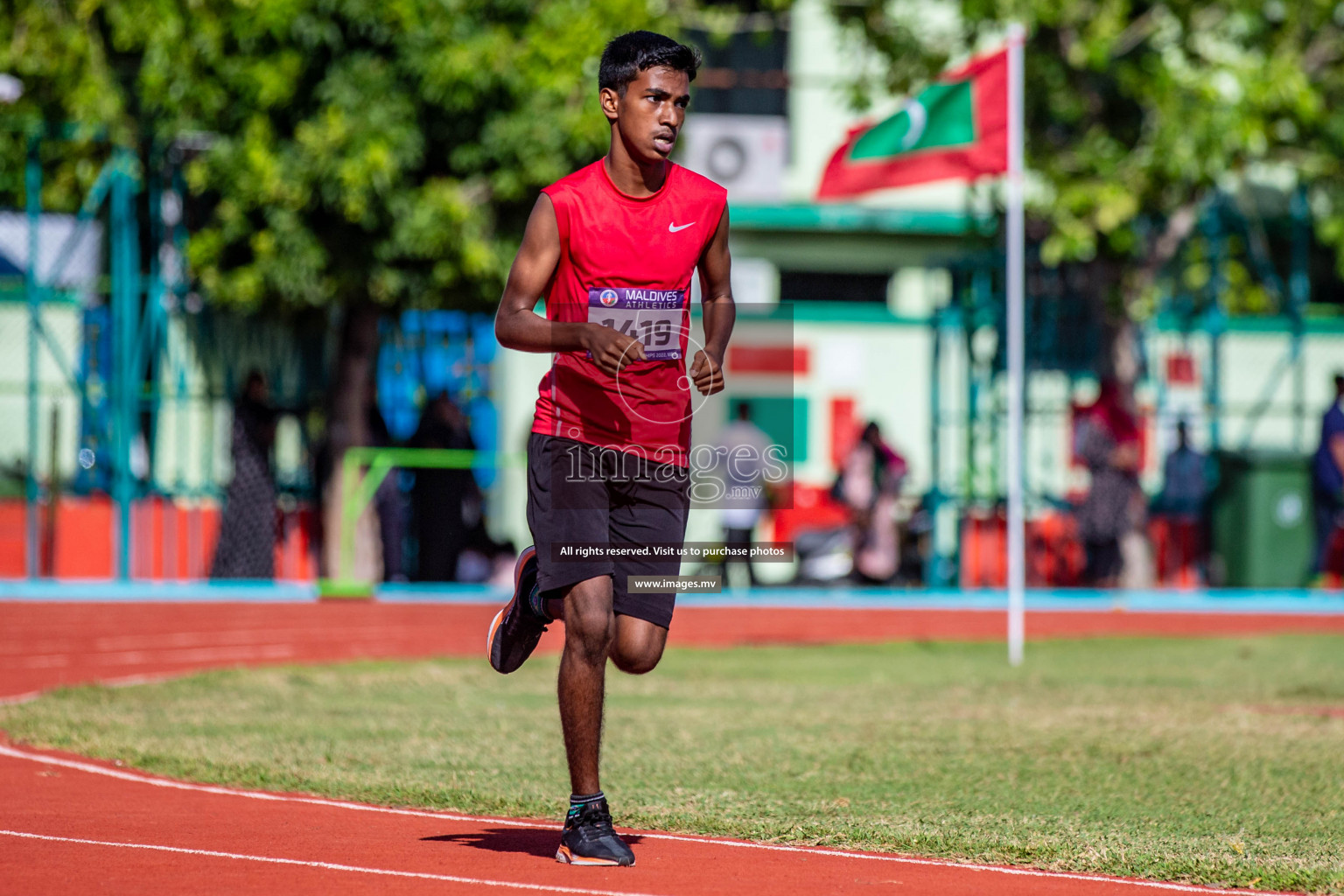 Day 5 of Inter-School Athletics Championship held in Male', Maldives on 27th May 2022. Photos by:Maanish / images.mv