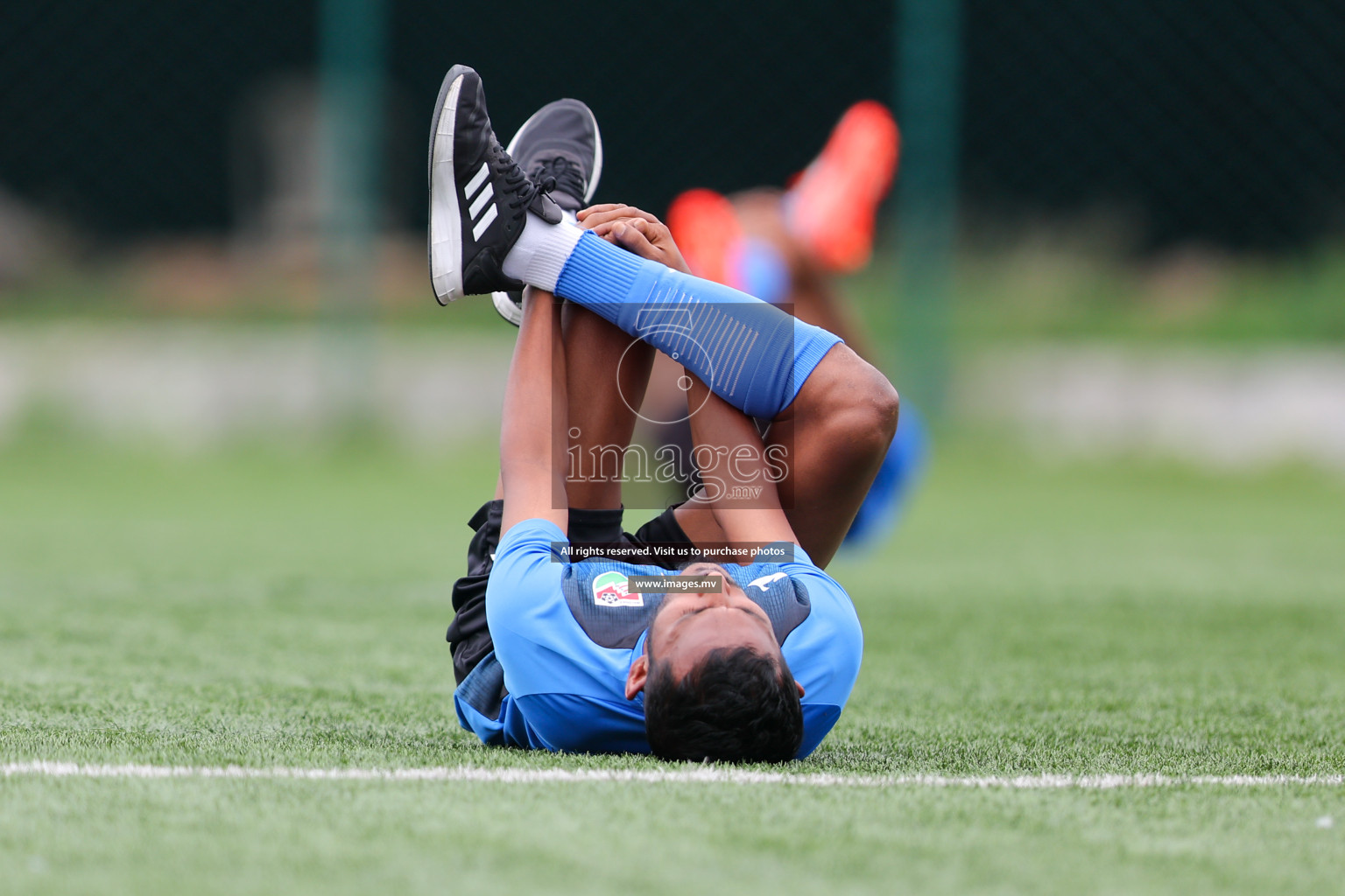 Maldives Practice Sessions on 26 June 2023 before their match in Bangabandhu SAFF Championship 2023 held in Bengaluru Football Ground