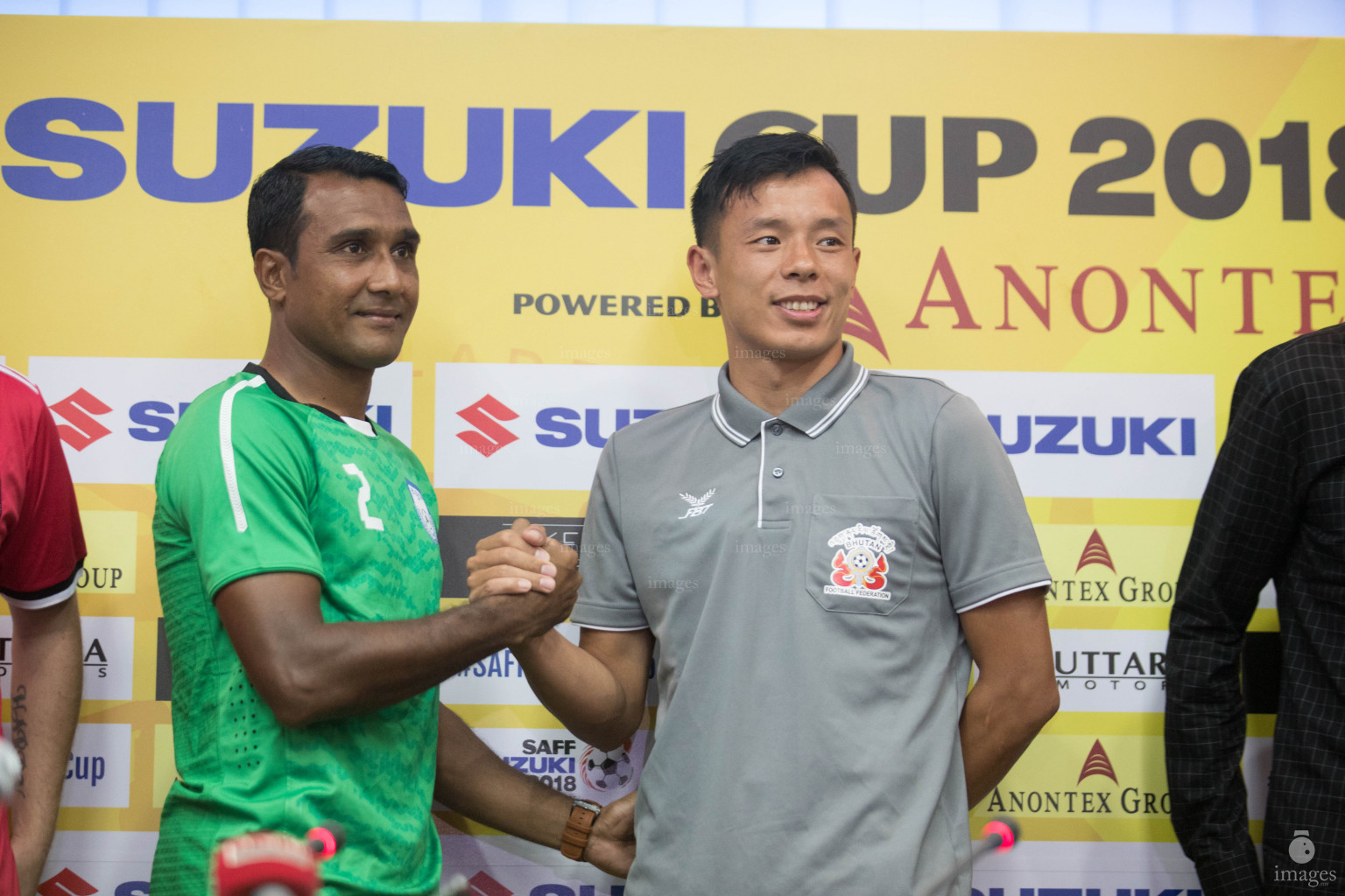 SAFF Suzuki Cup 2018 prematch press conferences in Dhaka, Bangladesh, Monday, September 03, 2018. (Images.mv Photo/ Hussain Sinan).