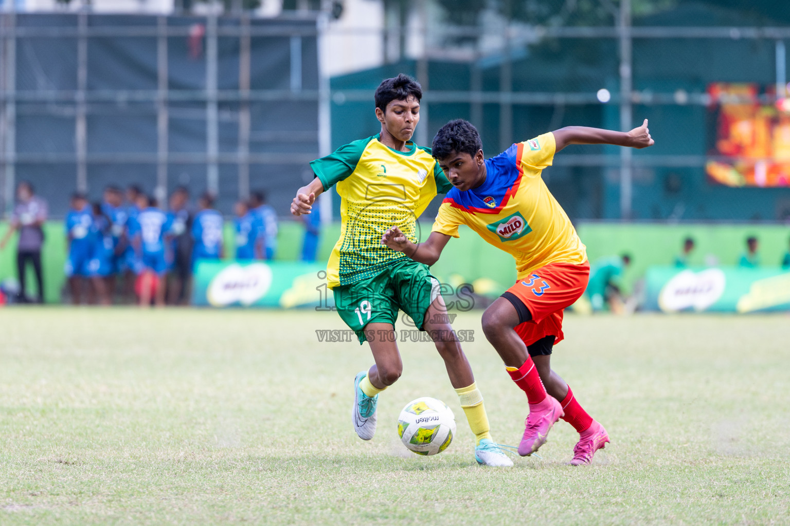 Day 2 of MILO Academy Championship 2024 held in Henveyru Stadium, Male', Maldives on Thursday, 1st November 2024. 
Photos:Hassan Simah / Images.mv