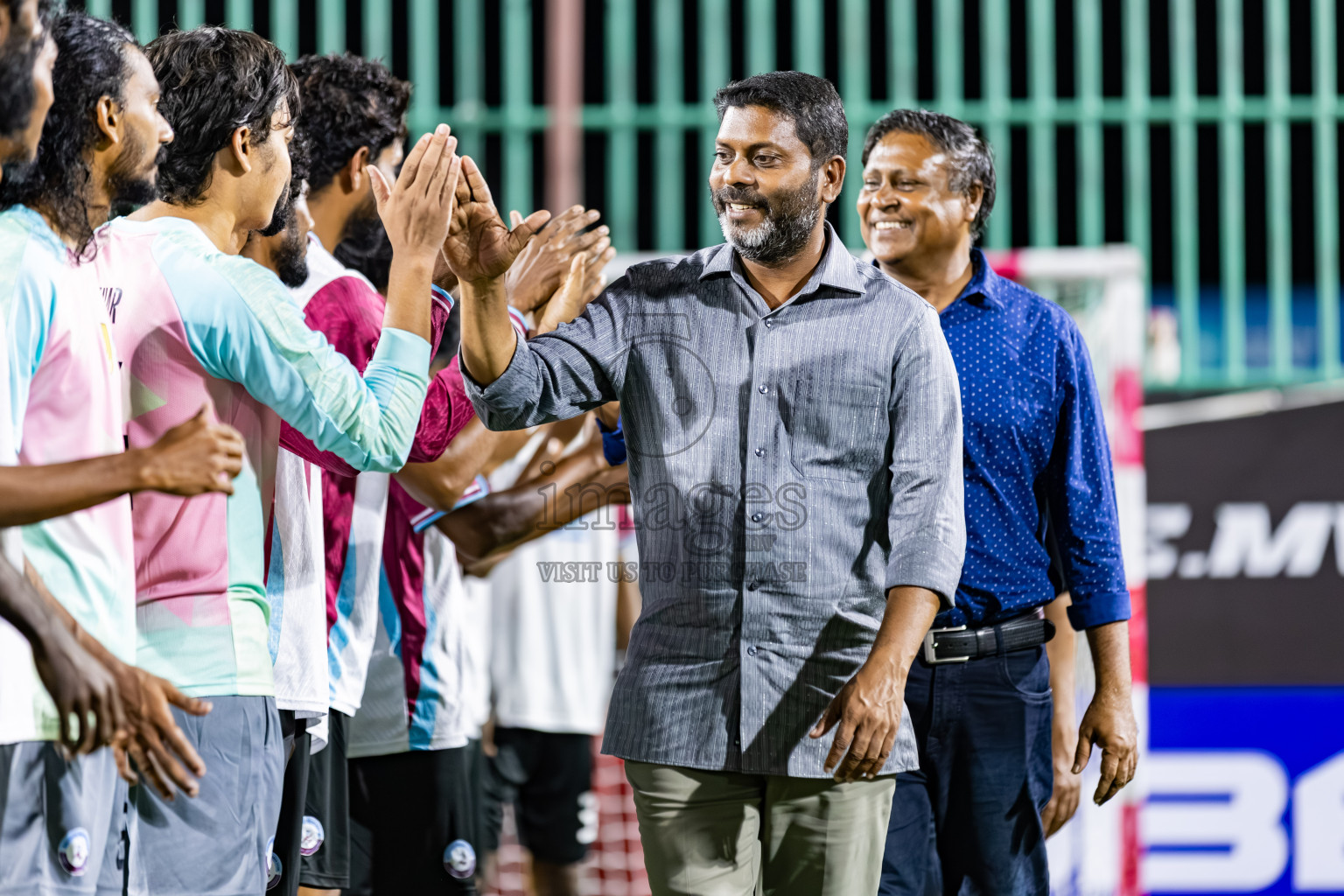 Team Naivaadhoo vs Club Combination in Day 1 of Kings Cup of Club Maldives Cup 2025 held in Rehendi Futsal Ground, Hulhumale', Maldives on Saturday, 30th August 2025. Photos: Areef / images.mv