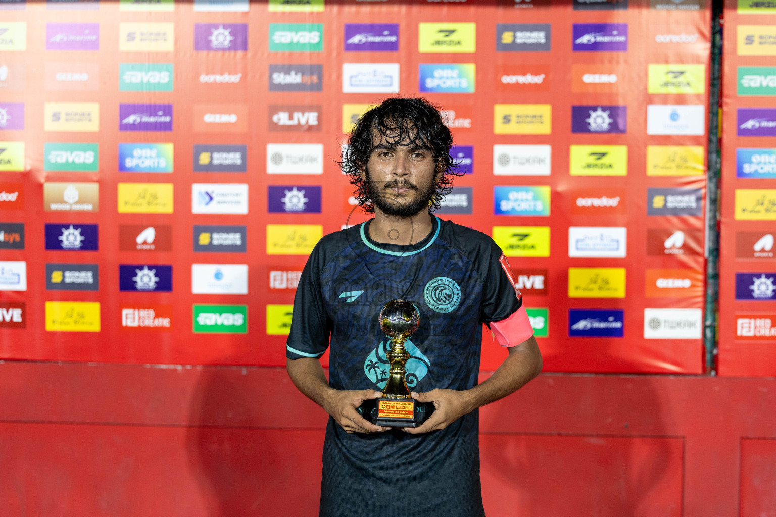 Sh Maroshi vs Sh Feydhoo in Day 11 of Golden Futsal Challenge 2025 was held on Wednesday, 15th January 2025, in Hulhumale', Maldives Photos: Mohamed Mahfooz Moosa / images.mv