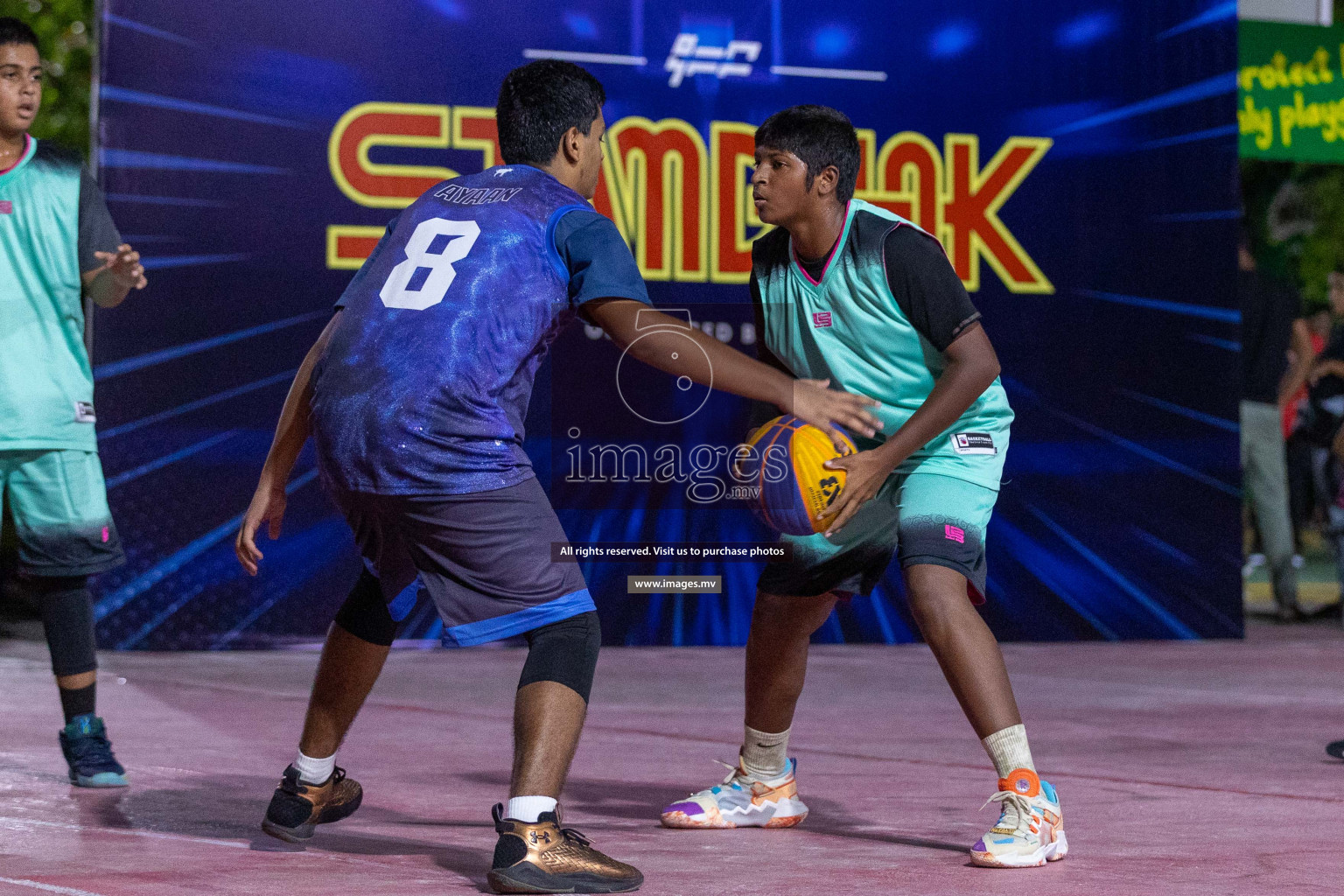 Day 5 of Slamdunk by Sosal on 16th April 2023 held in Male'. Photos: Ismail Thoriq / images.mv