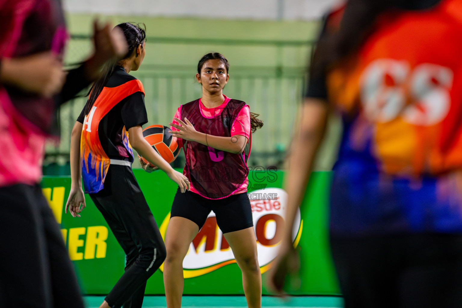 Day 6 of MILO 3x3 Netball Challenge 2024 was held in Ekuveni Netball Court at Male', Maldives on Tuesday, 19th March 2024.
Photos: Hassan Simah / images.mv