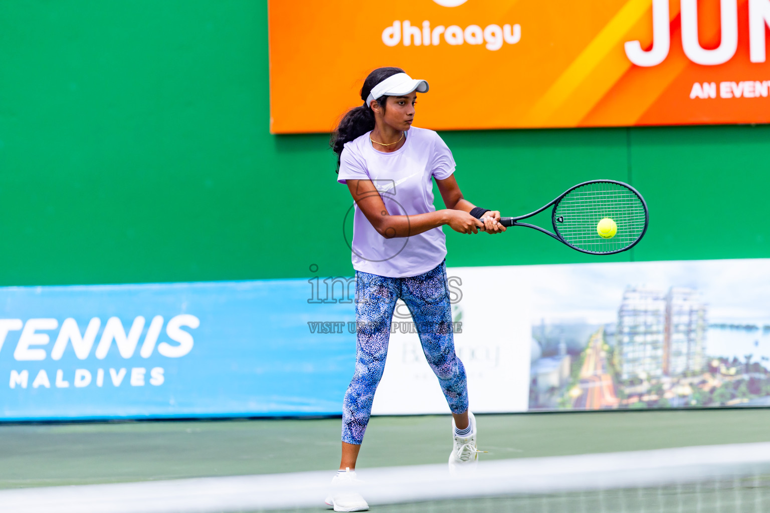 Day 5 of ATF Maldives Junior Open Tennis was held in Male' Tennis Court, Male', Maldives on Monday, 16th December 2024. Photos: Nausham Waheed/ images.mv