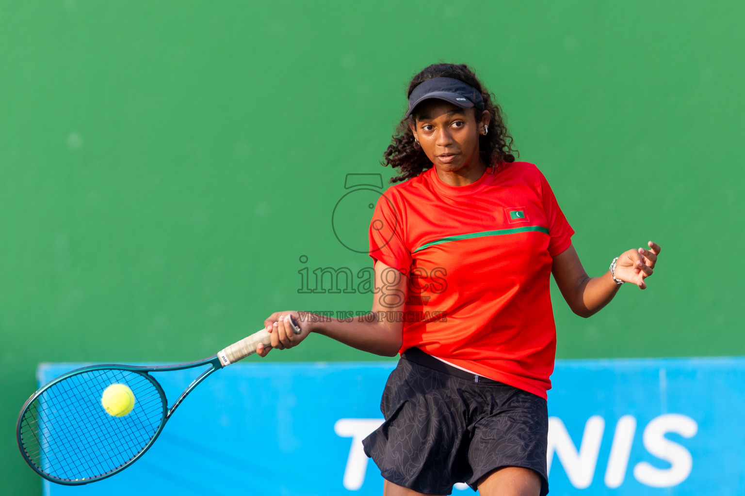 Day 4 of ATF Maldives Junior Open Tennis was held in Male' Tennis Court, Male', Maldives on Thursday, 12th December 2024. Photos: Nausham Waheed/ images.mv