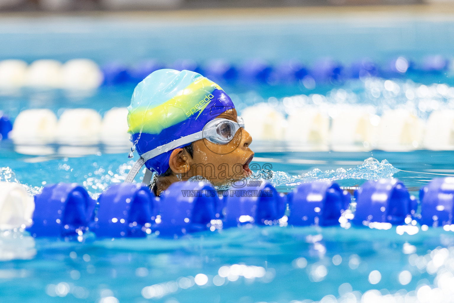Day 4 of BML 6th National Kids Swimming Kids Festival 2025 held in Hulhumale', Maldives on Thursday, 6th November 2024. Photos: Hassan Simah / images.mv