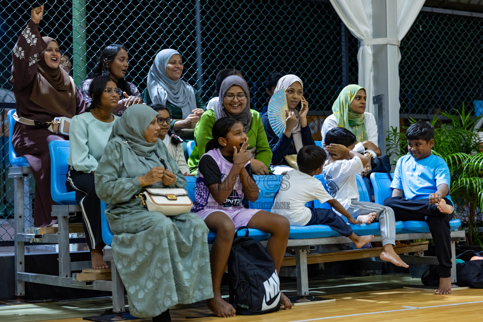 Milo 5 x 5 Junior Challenge 2025 - Basketball tournament held in Basketball Training Center, Male', Maldives on Thursday, 09th October 2025. 
Photo by: Hassan Simah / Images.mv