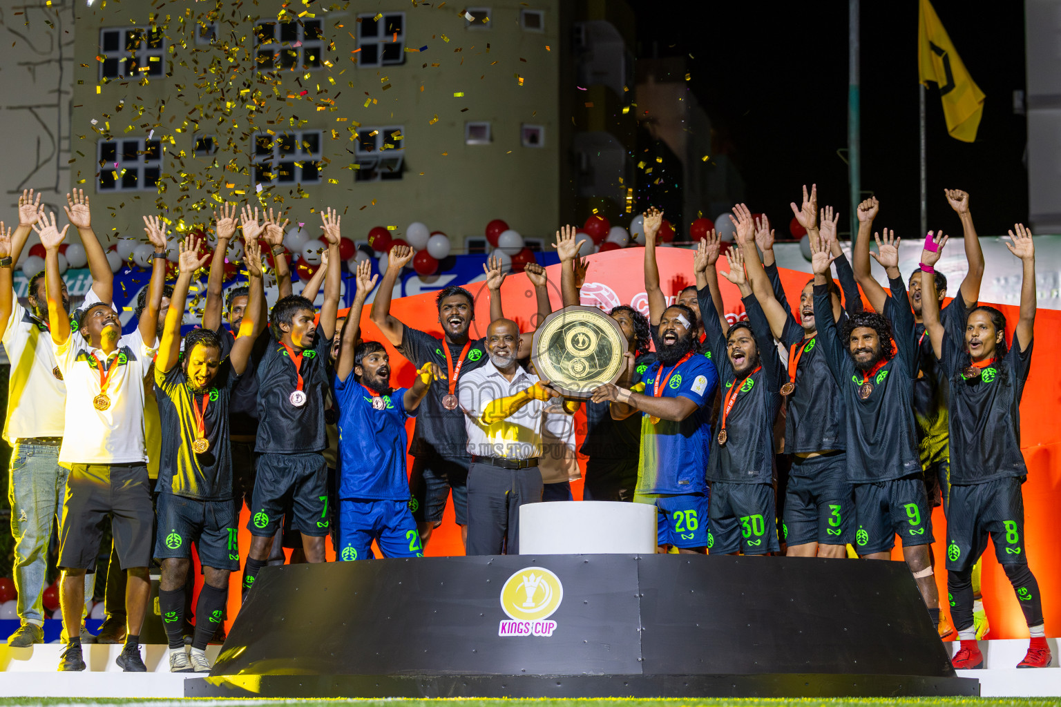 Road Recreation Club vs Club Combination SC Eydhafushi in Kings Cup Final of Club Maldives 2025 was held in Rehendhi Futsal Ground, Hulhumale', Maldives on Tuesday, 9th September 2025. Photos: Ismail Thoriq / images.mv