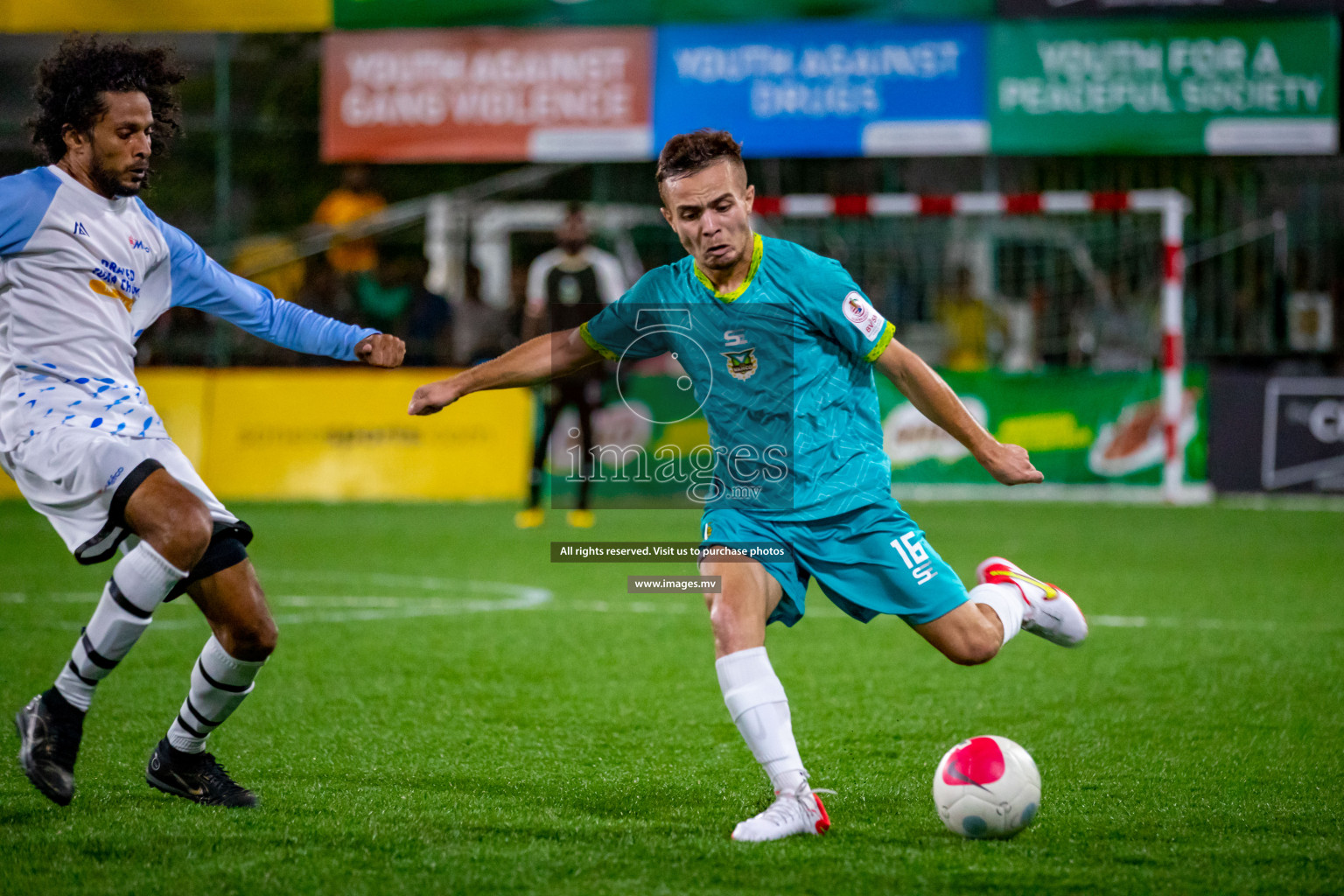 WAMCO vs MIFCO RC in Club Maldives Cup 2022 was held in Hulhumale', Maldives on Monday, 17th October 2022. Photos: Hassan Simah/ images.mv