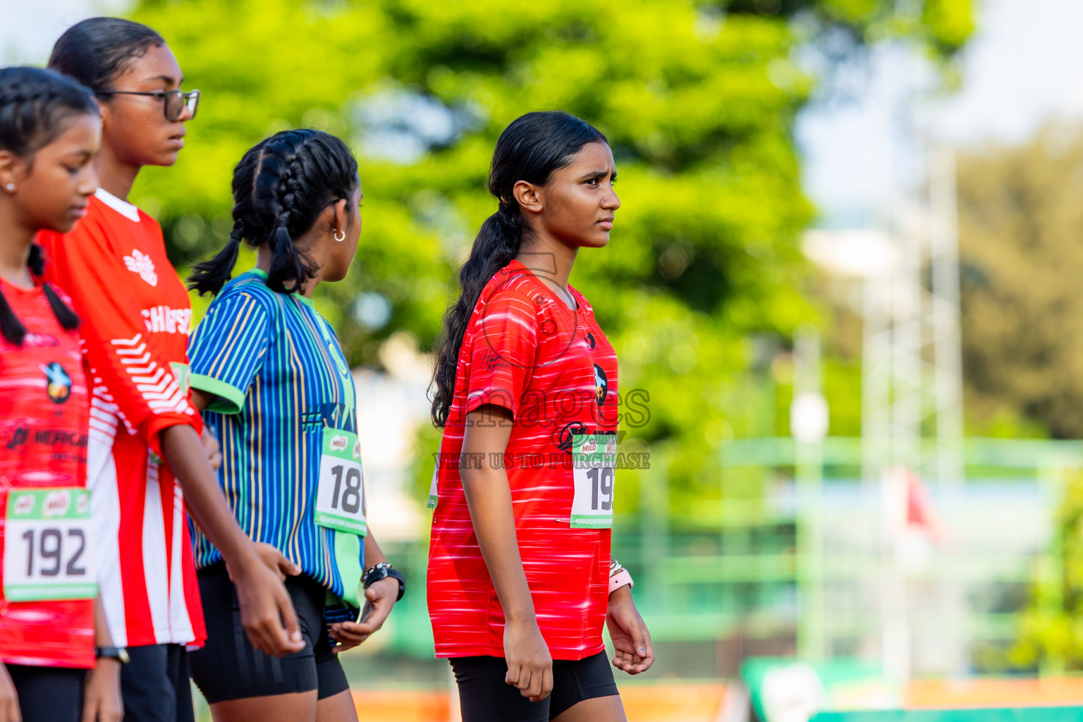 Day 1 of 12th Milo Association Championships was held in Ekuveni Track at Male', Maldives on Thursday, 24th April 2025. Photos: Nausham Waheed  / images.mv