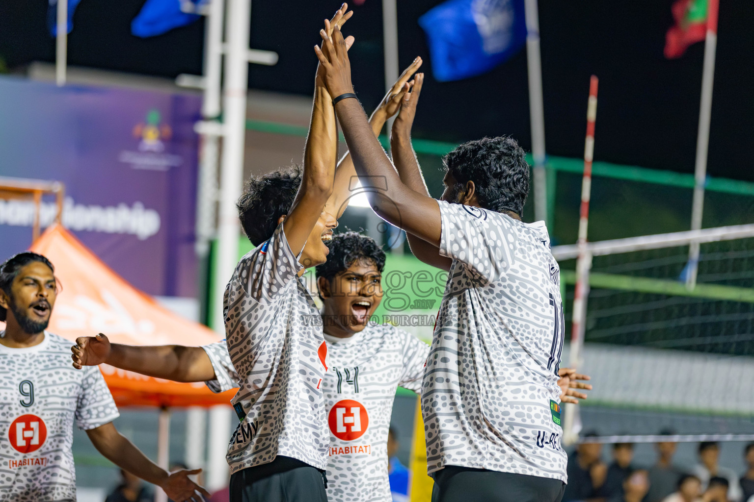 Maathoda Sports Club vs Sports Club City in the Finals of Milo National Junior Volleyball Championship 2025 Men's Division was held on Sunday, 30th November 2025 at Ekuveni Turf Court Male', Maldives. Photos: Areef Adam / images.mv
