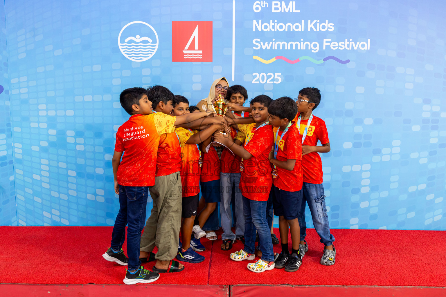 Closing Ceremony of 6th BML National Kids Swimming Kids Festival 2025 held in Hulhumale', Maldives on Saturday, 22nd November 2025. Photos: Nausham Waheed / images.mv