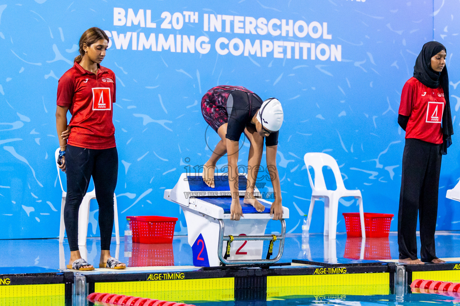 Day 5 of 20th Inter-school Swimming Competition 2024 held in Hulhumale', Maldives on Wednesday, 16th October 2024. Photos: Nausham Waheed / images.mv