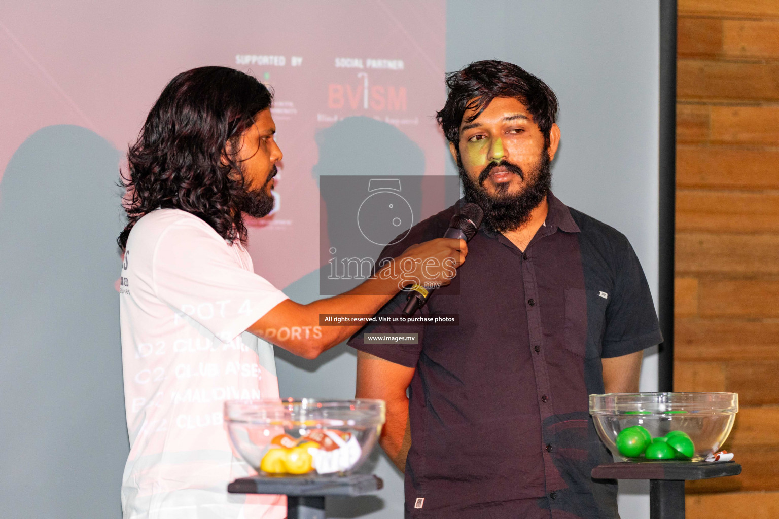 Round of 16 Draw Ceremony of  Club Maldives Cup 2022 was held in Hulhumale', Maldives on Friday, 21st October 2022. Photos: Ismail Thoriq / images.mv