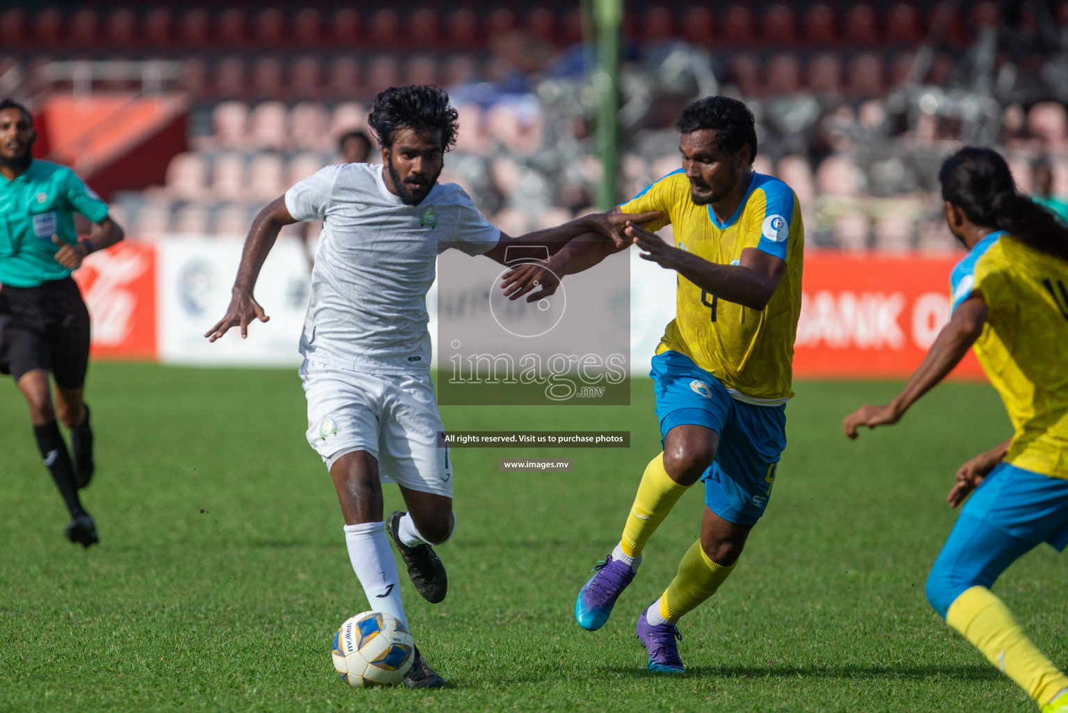 Club Valencia vs Club Green Streets in Ooredoo Dhivehi Premier League 2021/22 on 12th July 2022, held in National Football Stadium, Male', Maldives Photos: Maanish/ Images mv