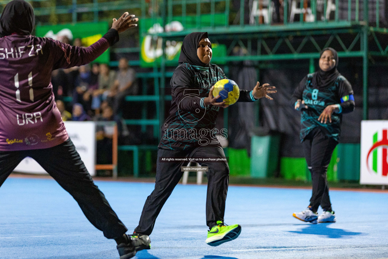 Day 2 of 7th Inter-Office/Company Handball Tournament 2023, held in Handball ground, Male', Maldives on Saturday, 17th September 2023 Photos: Nausham Waheed/ Images.mv