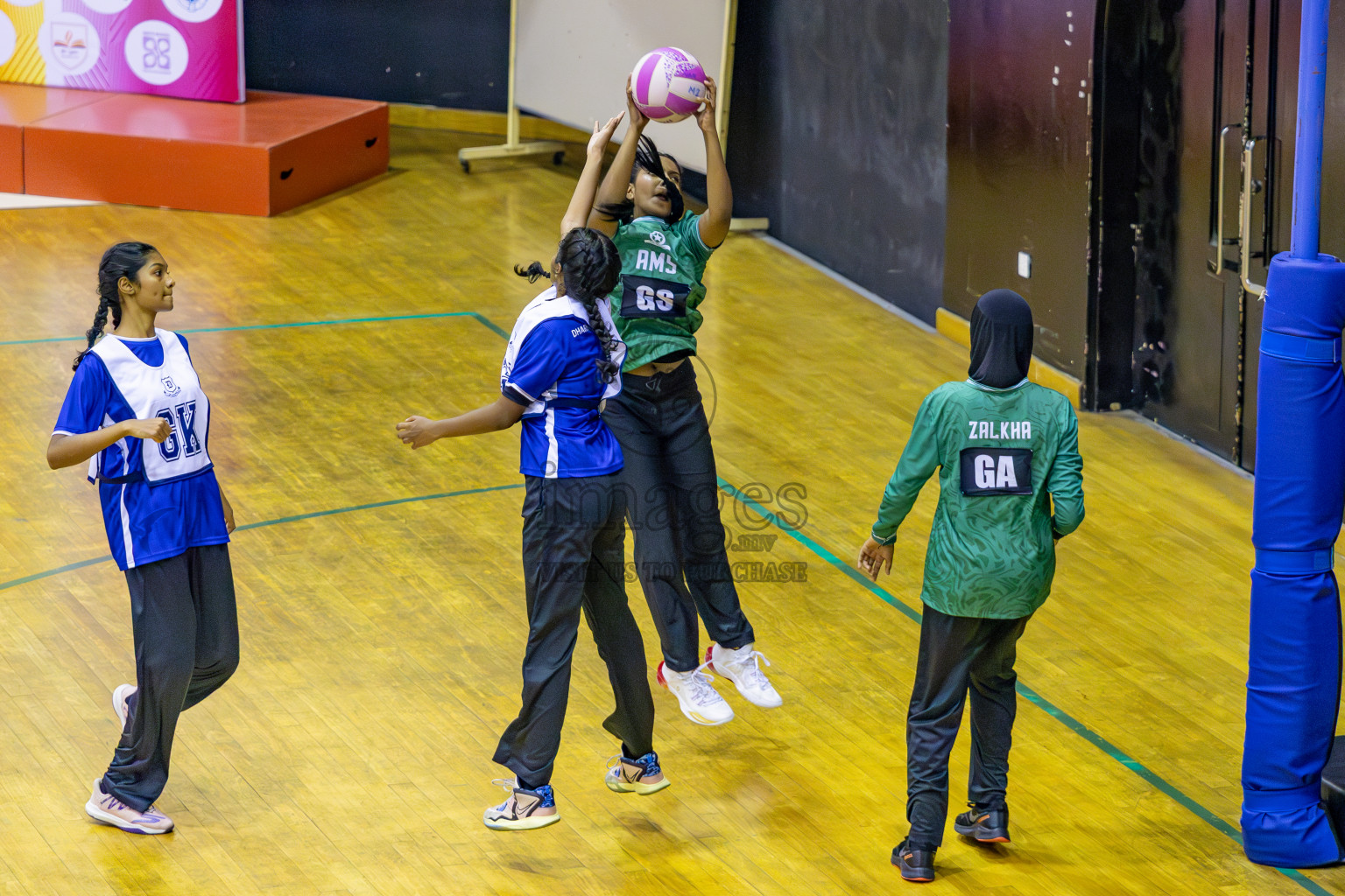 Day 14 of 26th Inter-School Netball Tournament 2025 was held in Social Center Indoor Hall on Tuesday, 4th November 2025. Photos: Areef Adam / images.mv