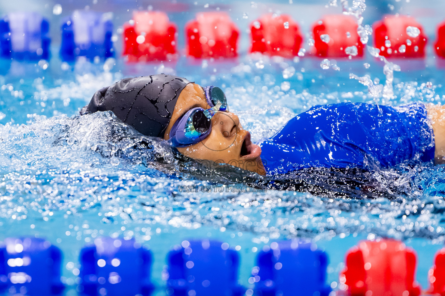 Day 3 of BML 21st Interschool Swimming Competition 2025 was held in Hulhumale' Swimming Pool, Hulhumale', Maldives on Monday, 13th October 2025. Photos: Nausham Waheed / images.mv