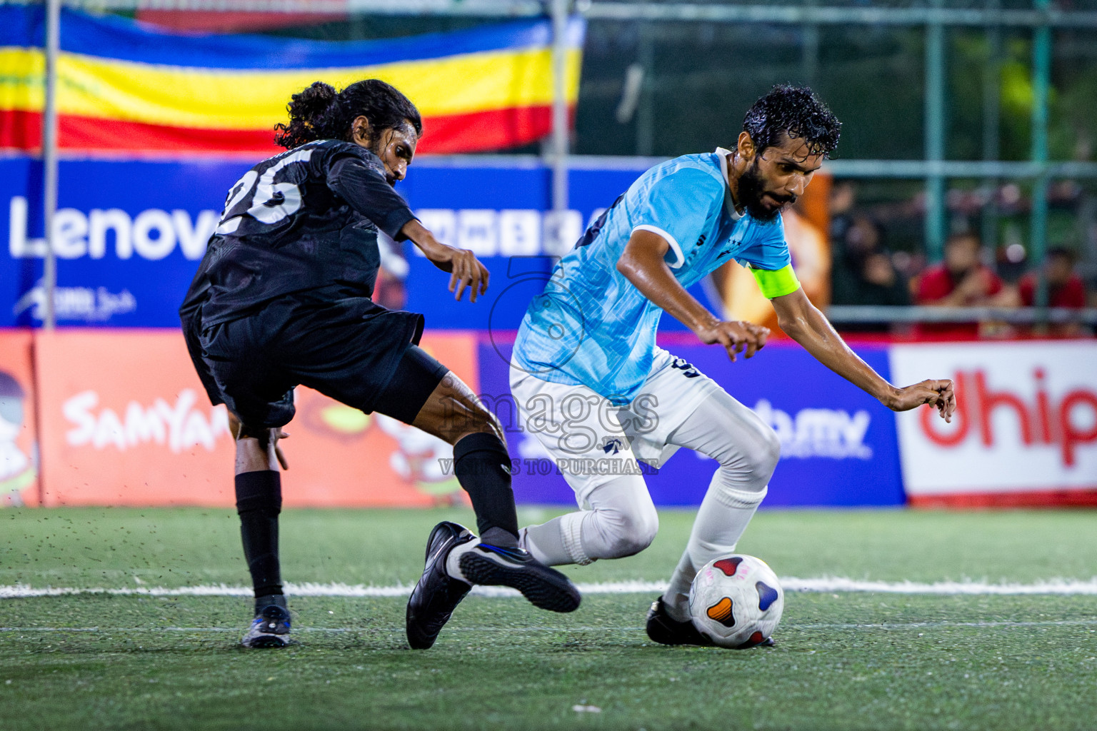 TEAM MACL vs STELCO RC in Quarter Finals of Club Maldives Cup 2024 held in Rehendi Futsal Ground, Hulhumale', Maldives on Wednesday, 9th October 2024. Photos: Nausham Waheed / images.mv