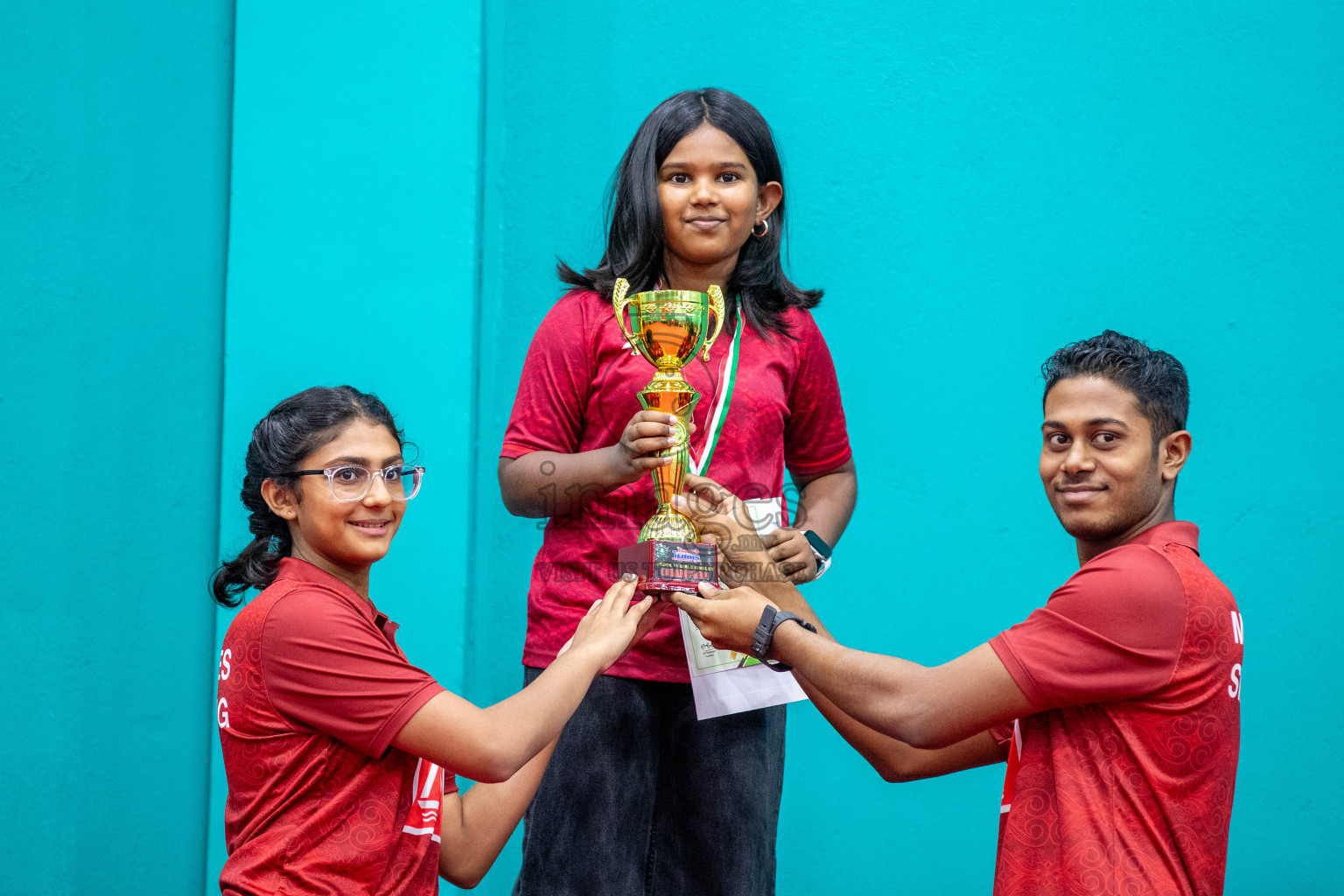 Senior Finals and Awarding ceremony of Interschool Table Tennis Tournament 2024 was held in Male' TT Hall, Male', Maldives on Saturday, 10th August 2024.
Photos: Ismail Thoriq / images.mv